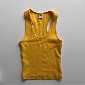 Racerback Ribbed Tank